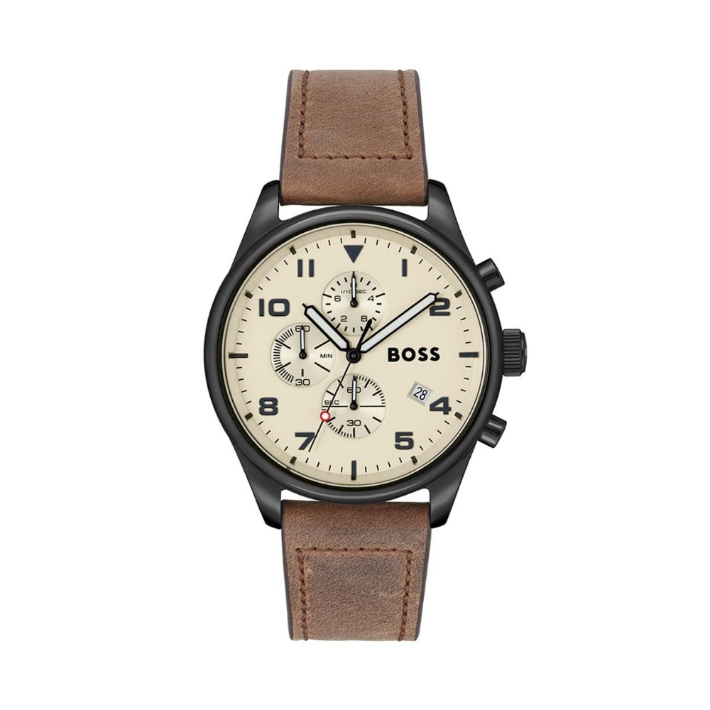 Hugo Boss View 1513990 je elegantan i sofisticiran sat sa minimalističkim dizajnom