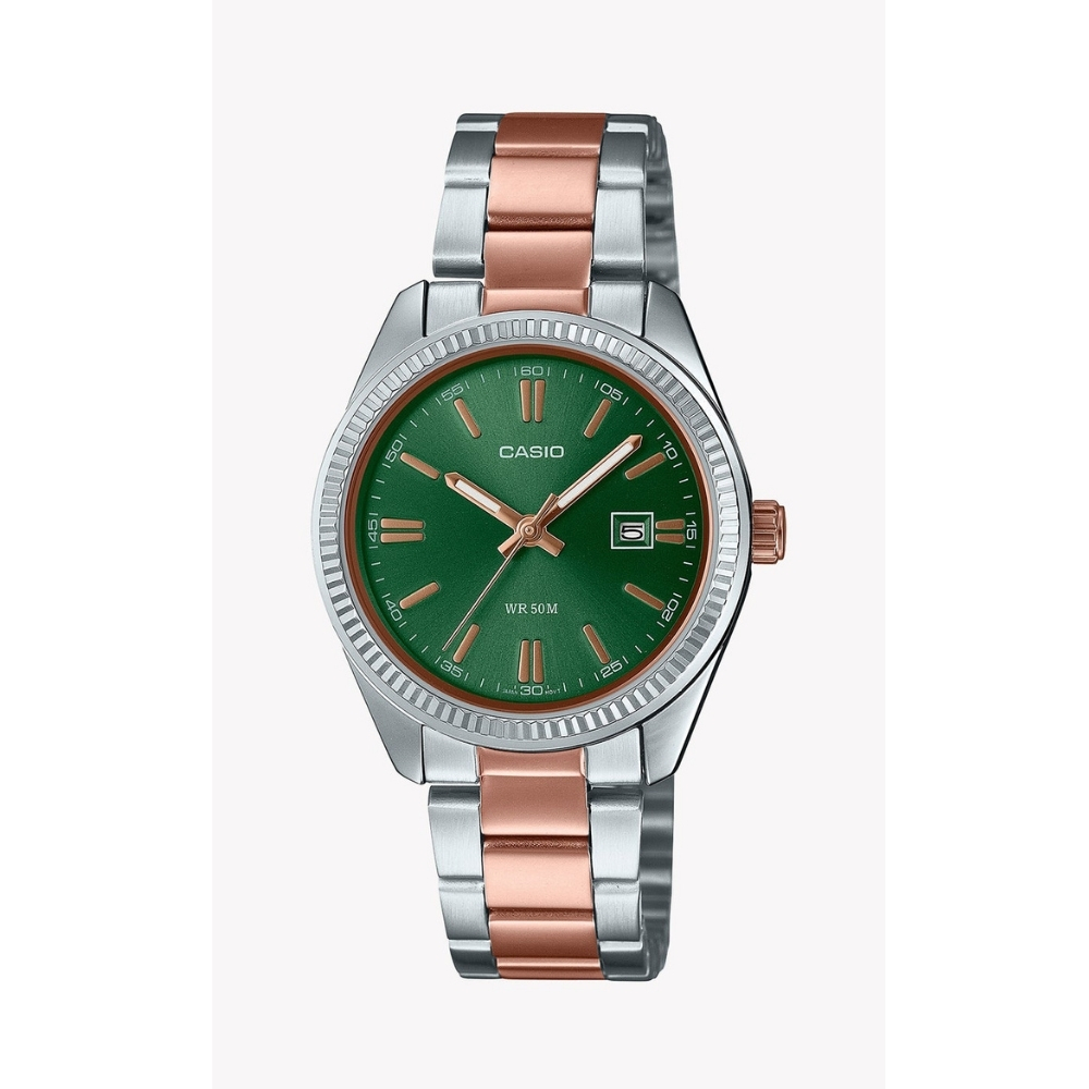 Model CASIO LTP-1302PRG-3AVE je prefinjen i moderan ženski ručni sat